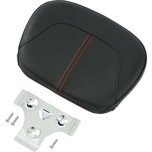 Motorcycle Stitch Passenger Backrest Pad For Harley Touring Road King Street Glide Road Glide Fat Boy 1994-2020