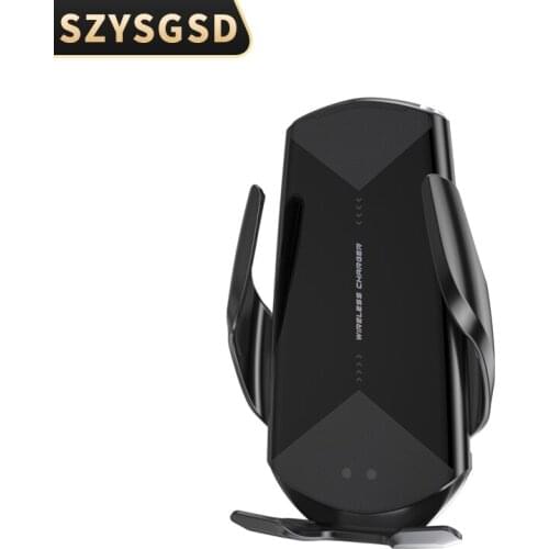 Qi 15W Car Wireless Charger Auto Air Vent Mount For iPhone 12 11Pro X 8 Phone Holder For Samsung Xiaomi Wireless Car Phone Stand