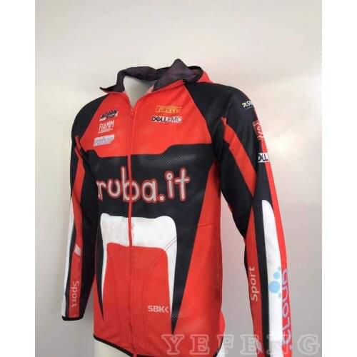 Summer Motorcycle Motocross Racing Anti-UV Sweater Sweatshirt Coat Hoodie For Ducati Racing Team Sport Sun protection clothes