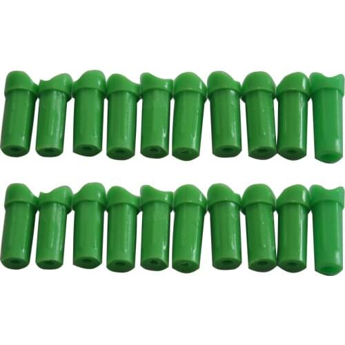 20pcs archery hunting crossbow arrow nock arrow tail OD7.62mm in green color free shipping