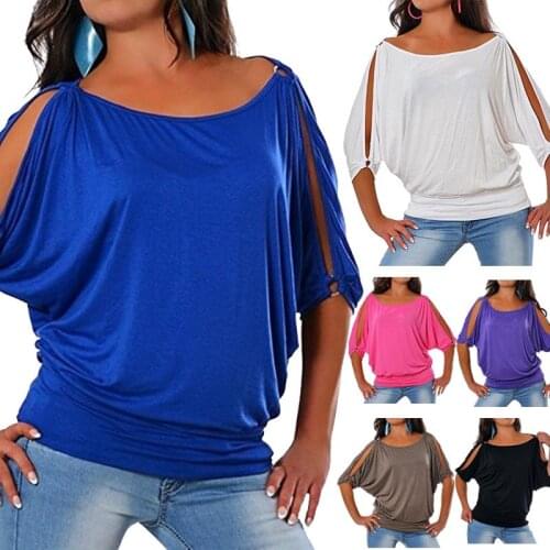 2021 Elegant Blouses Women Cold Shoulder Tops Chic WomenS Blouses Fashion Plus Size Woman Shirt O Neck Women Tops And Blouse
