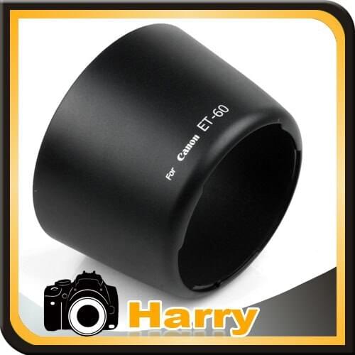 3 Camera 58MM ET-60 Lens Hood For 600D 650D T3i T2i T1i T3 XTi XT XSi EF-S 55-250mm,90-300MM, 75-300mm Lens