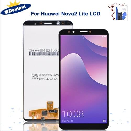 Original For HUAWEI Y7 2018 LCD Display Touch Screen Digitizer Replacement Parts For huawei Y7 Prime 2018 LCD LND-L22 With Frame