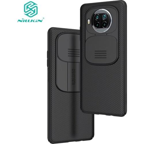 For Xiaomi mi 10i Case NILLKIN Camera Protection Cases Slide Protect Cover CamShield Back cover ShellFor mi 10i 5G Fundas Coque