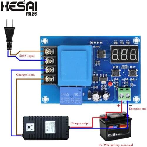 High Quality M602 Digital Control Battery Lithium Battery Charging Control Module Battery Charge Control Switch Protection
