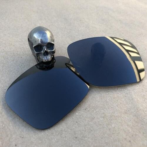 Firtox True Polarized Enhanced Replacement Lenses for-Oakley Holbrook OO9102 Sunglass (Lens Only)-Black IR