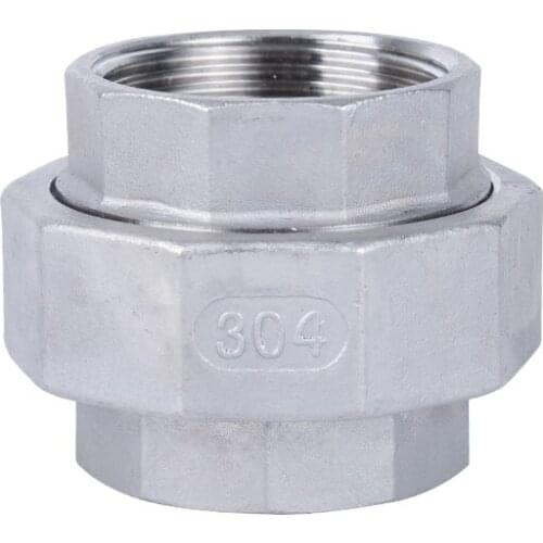 316 Stainless Steel Conical Union, Female x Female NPT Thread, 1/2" 3/4" 1" 1-1/4" 1-1/2" 2"-Pipe Fittings