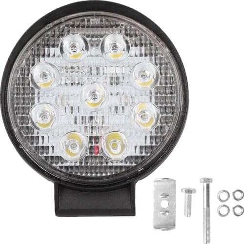 Round ultra-thin 90W off-road vehicle spotlight LED work light