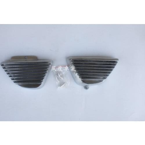 FOR for monkey Sub-50Q Motorcycle Orangutans FOR for monkeybike Modified Cover Side Cover Triangular Aluminum Alloy Cover