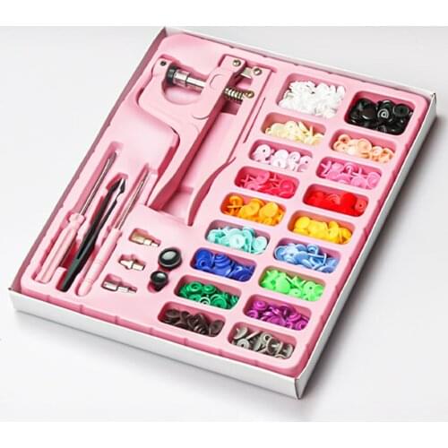 Multifunction Snaps and 3 Kinds Replace Snap Pliers Set T5 Plastic/Metal Buttons for Sewing & Crafting Clothing Family Tailor