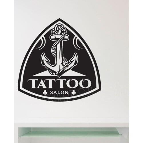 Tattoo Salon Wall Decal Art Sticker Home Decoration Stickers Studio Workplace Office Wall Window Decor Vinyl Decals Mural D472