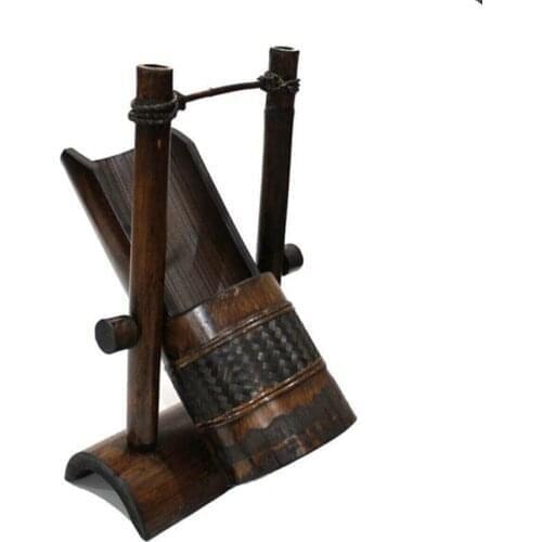 Custom Design Bambu Wooden Wine Holder Authentic Restaurant Supplies Bar Supplies Bar Wine Holder Bottle Holder