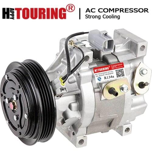 NEW SCSA06C AC AIR CONDITIONING COMPRESSOR FOR TOYOTA COROLLA 1NZE121 447220-6360 447220 6360 4472206360