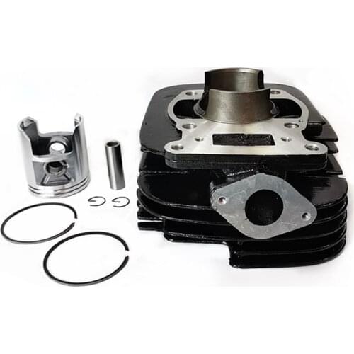 64mm Cylinder Head Piston Ring Pin Full Set For Suzuki TS185 185cc TS 185 2 Stocks