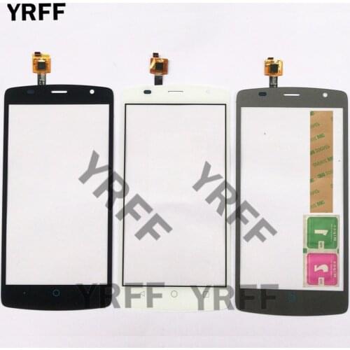 Mobile TouchScreen Touch Panel For ZTE Blade L5 Digitizer Panel For ZTE L5 Touch Screen Front Glass Lens Sensor 3M Glue