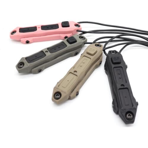 Tactical Augmented three Dual Function Tape Switch for M300 M600 Flashlight & PEQ DBAL 2.5 3.5mm hunting Accessories