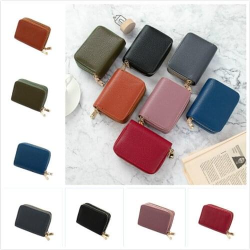 1 Pcs New Style Womens Wallets Woman Zipper Mini Coin Purse Ladies Small Wallet Card Holder For Business Casual Situations