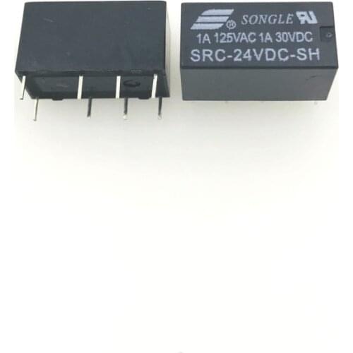 10PCS Relay SRC-24VDC-SH 24V 1A 8PINS new and original Relays