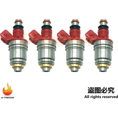 4pcs OEM Fuel Injectors Nozzle 16600-86G00 16600-86G10 Fit For Nissan D21 Pickup 2.4L 16600-86G01