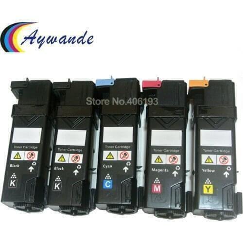 5 X Compatible for Xerox Phaser 6500 6500DN 6505 6505 dn color toner cartridge 106R01597 106R01594 106R01595 106R01596