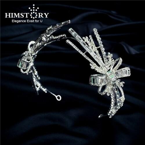 Himstory Headbands Women Hair Accessories Wedding Hairwear Engagement Jewelry Headdress Romantic Hairbands Party Gift