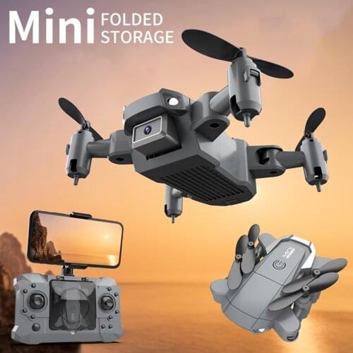 KY905 Foldable Mini Drone Quadcopter 4K HD Camera One-Key Return Drone Toy with Remote Controller 3 Battery Gift for Kids