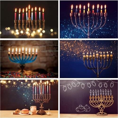 Yeele Photography Backdrops Jewish Hanukkah Theme Party Personalized Photographic Background For Photo Studio