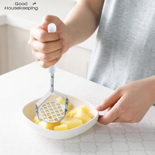 Stainless Steel Potato Masher Vegetable Fruit Manual Masher Crush Press Maker Cooking Tool Gadget Kitchen Accessories