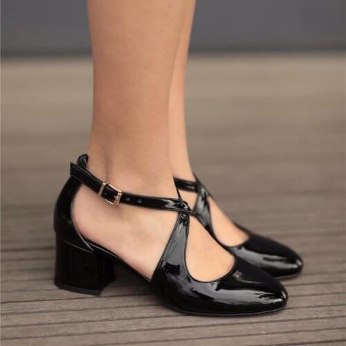 Mio Gusto Brand BAILY, Black/Skin/Red Colors, 5 Cm Heel-height, quality Women 's Shoes