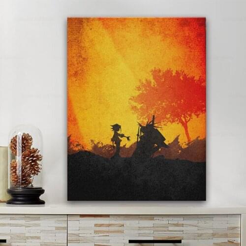 Shaman King Yoh Asakura Poster Canvas Wall Art Decoration prints for living Kid Children room Home bedroom decor painting Gift