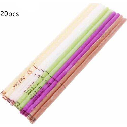 20/10/2pcs Straight Ear Candle Stick Beeswax With Earplugs Ear Health Care Aroma Aromatherapy Ear Therapy Ear Candle Stick