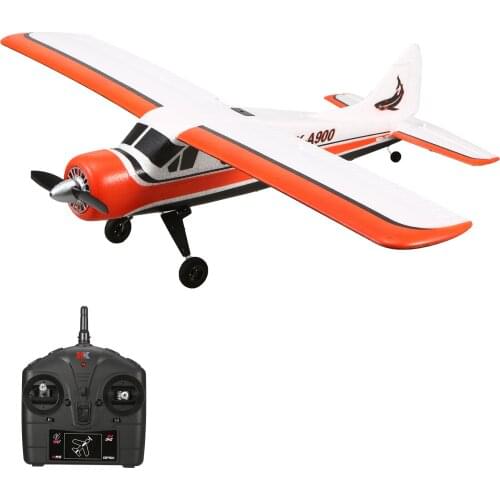 Wltoys XKS A900 RC Plane Remote Controlled Aircraft Fighter 2.4Ghz 4 Channel Brushless Motor Multiple Flight Modes EPP Crash