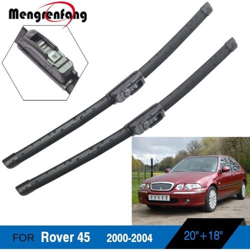 For Rover 45 Car Styling Front Windscreen Wiper Blades Soft Rubber Wiper J Hook Arms 2000 2001 2002 2003 2004