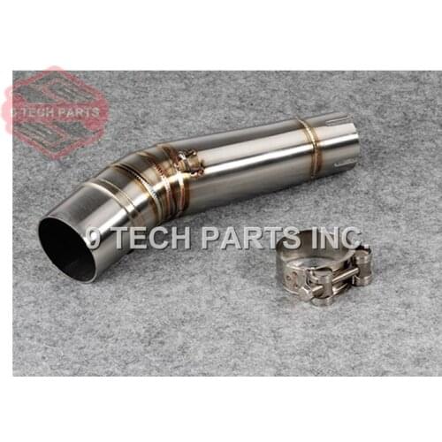 Motorcycle Exhaust middle pipe Connect Pipe Muffler Escap link pipe middle section adapter pipe for HONDA NC700 NC750X NC750