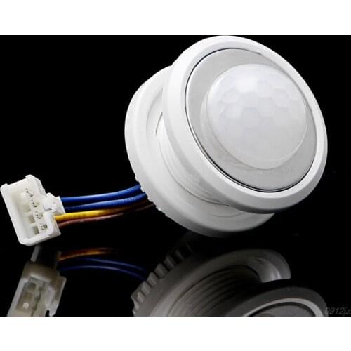 40mm AC100-240V LED Bulb with PIR Motion Sensor Detector Infrared Switch With Time Delay Adjustable