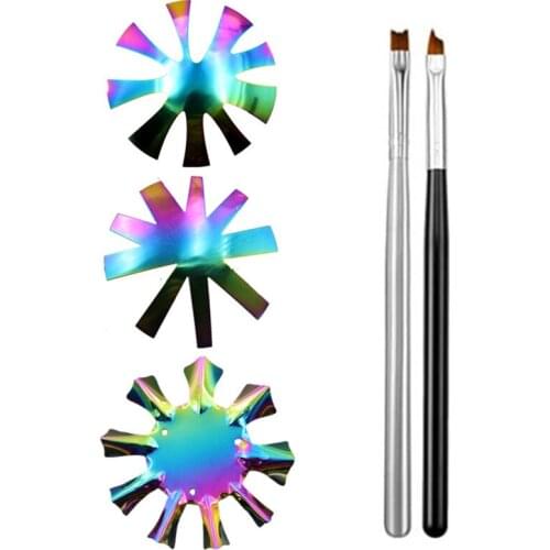 Easy French Smile Cut V Line almond shape Tips Manicure Edge Trimmer Nail Cutter Acrylic Pink White French Nails