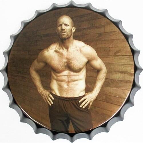 35cm Vintage Bottle Cap Metal Tin Signs Pub Bar Retro Wall Decor Metal Plate Home Decor Plaques Art Poster