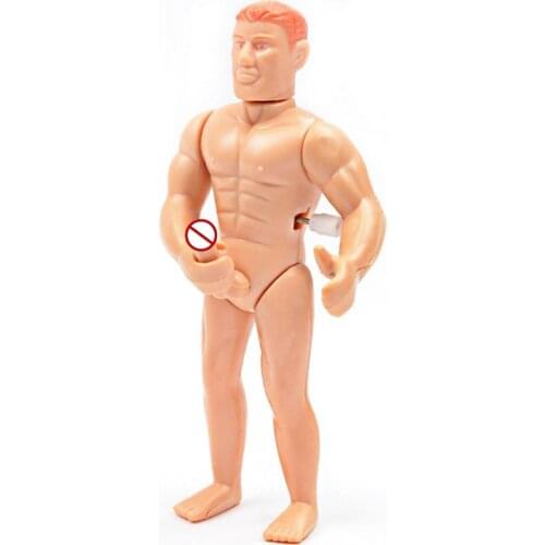 Funny Masturbating Man Figures Toy Wind Up Clockwork Toy Prank Joke Gag For Over 14 Years Old