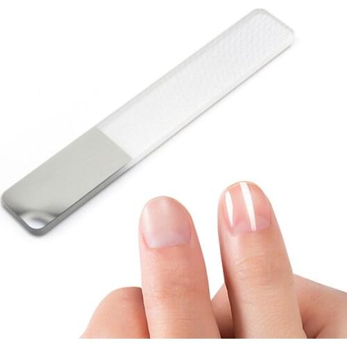 1Pcs Professional Nail File Nano Glass Nail Buffer For Manicure Sanding Buffing Curve Manicure Tools