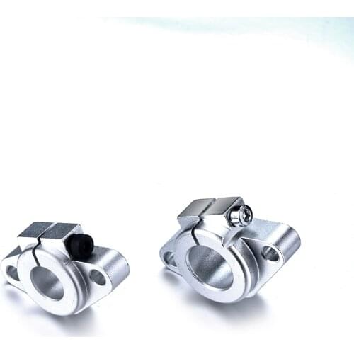 2Pcs/lot SHF16 Shaft Bearing Flange Mount Linear Rail Shaft Support for 16mm Aluminum Alloy Bearings