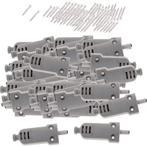 40x Heavy Duty Door Dampers Soft Close Buffers With Screws Easy To Install