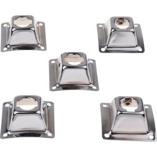5 Pieces Drum Holder Base Music Instrument Replacement Accessory for Snare Bass Drum