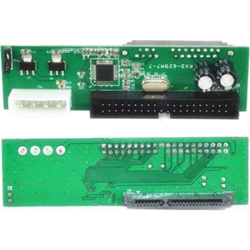 Pata IDE to Sata Hard Drive Adapter Card 3.5 HDD Parallel to Serial ATA Converts SATA to PATA/ATA/IDE/EIDE Converter