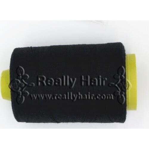 Free shipping 1 roll Black thread Cotton weaving thread