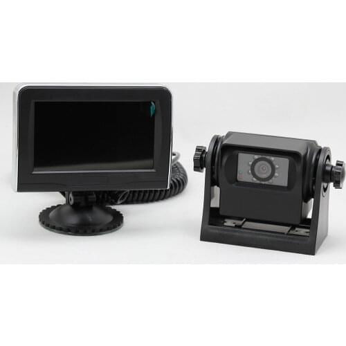 Wireless Magnetic Hitch Camera Easy Hitching LCD Monitor for Trailer & Rv/Travel Trailer/Camper/Boats/SUV/ATV/Farm Equipment