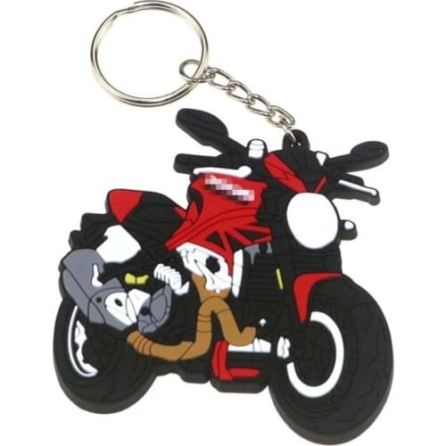 Motorcycle Model Keychain Keyring Key Chain Key Ring Holder For DUCATI 1200R Locomotive model