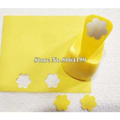 Flower Shape Craft Punch Set Scrapbooking School Paper Puncher Furador Hole Punch Free Shipping 6 Petal Cutter