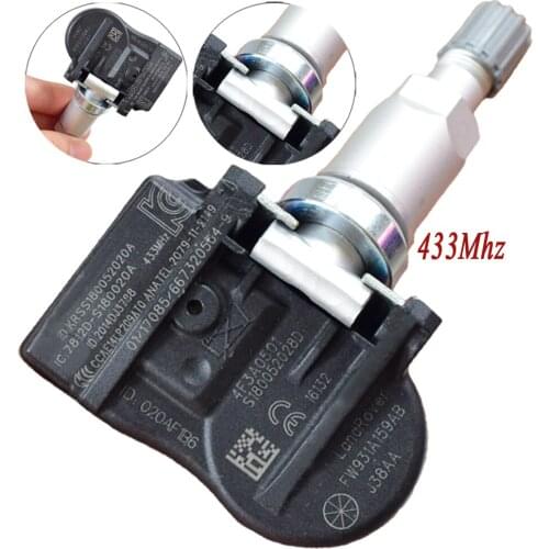 1Pcs New High Quality Tire Pressure Sensor 9681102280 FW931A159AB TPMS Sensor For Citroen Land Rover Jaguar Peugeot 433Mhz