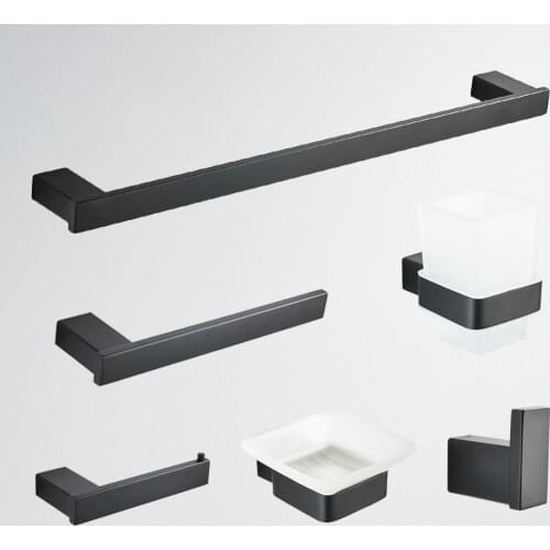 Paper Holders Euro style Bathroom Accessories Stainless Steel Bath Hardware Set Bathroom fitting Towel ring Towel ring DG9000