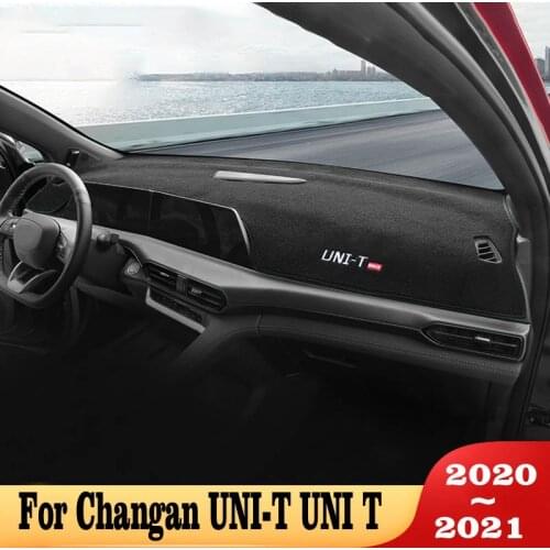 Car Dashboard Cover Mat Sun Shade Pad Instrument Panel Carpets Anti-UV For Changan UNI-T UNI T 2020-2021 Accessories